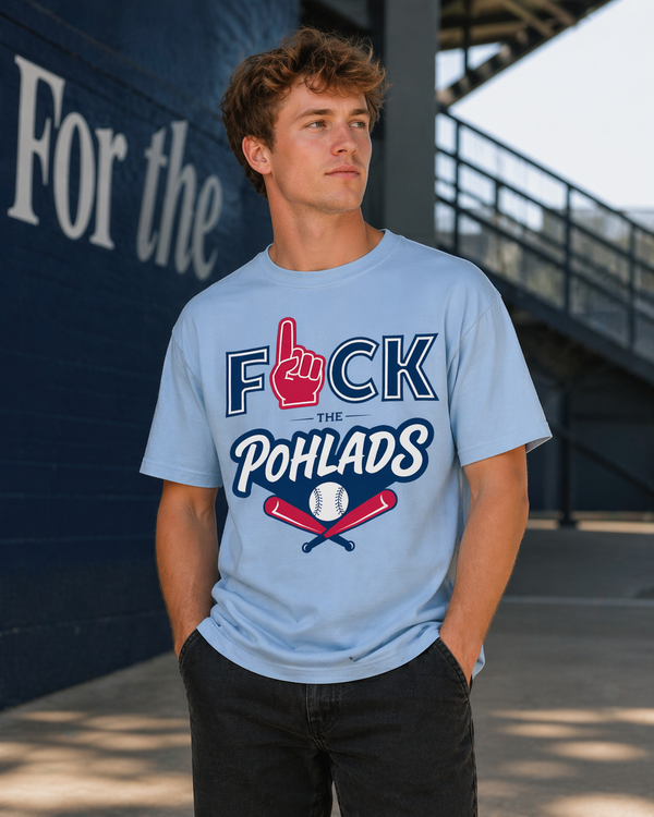 Sell The Team Tee - Blue (Powder Blue) lifestyle